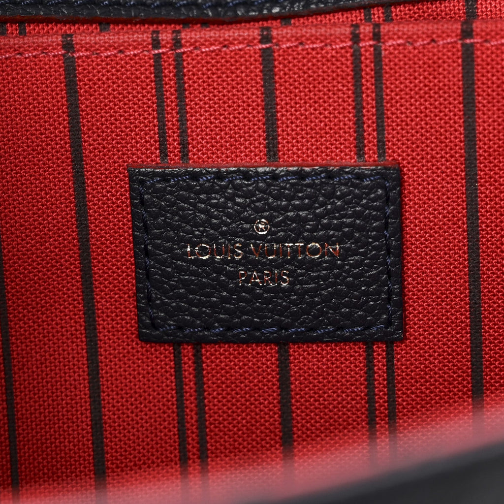 Louis Vuitton Empreinte Pochette Metis Marine Rouge