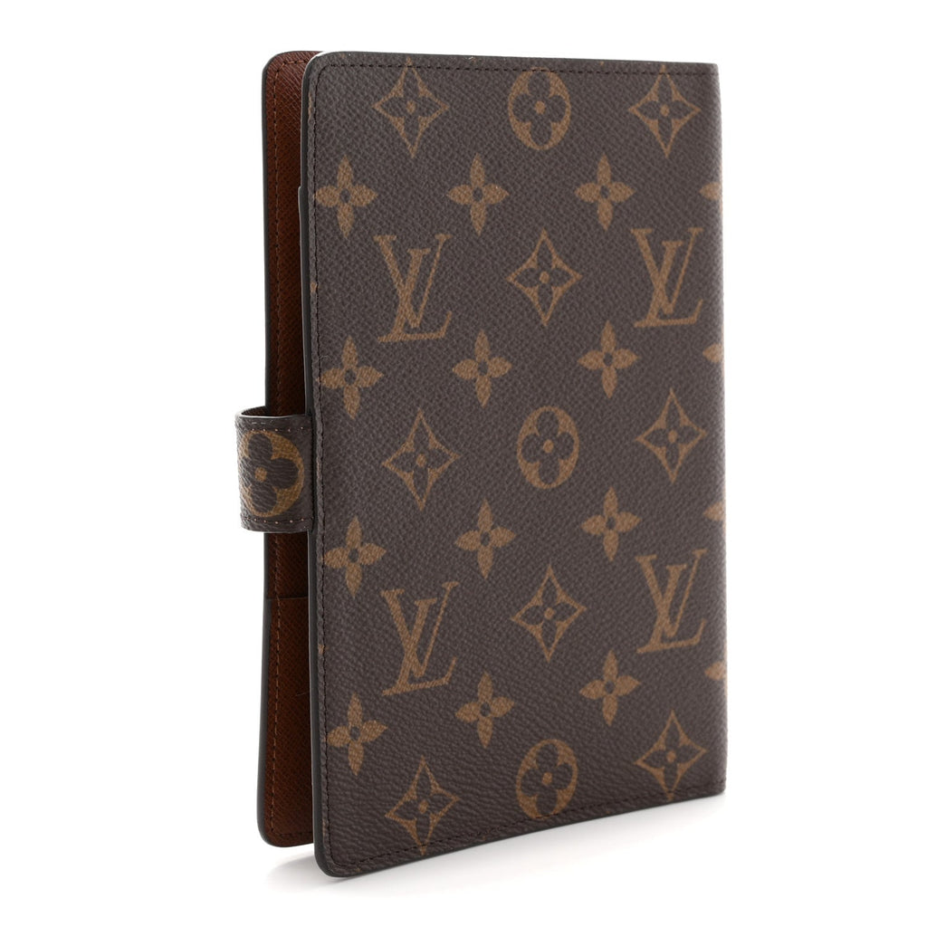 Louis Vuitton Monogram Medium Ring Agenda Cover