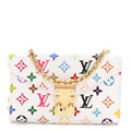 Louis Vuitton LV X TM Monogram Multicolor Pouch Metis Belt White