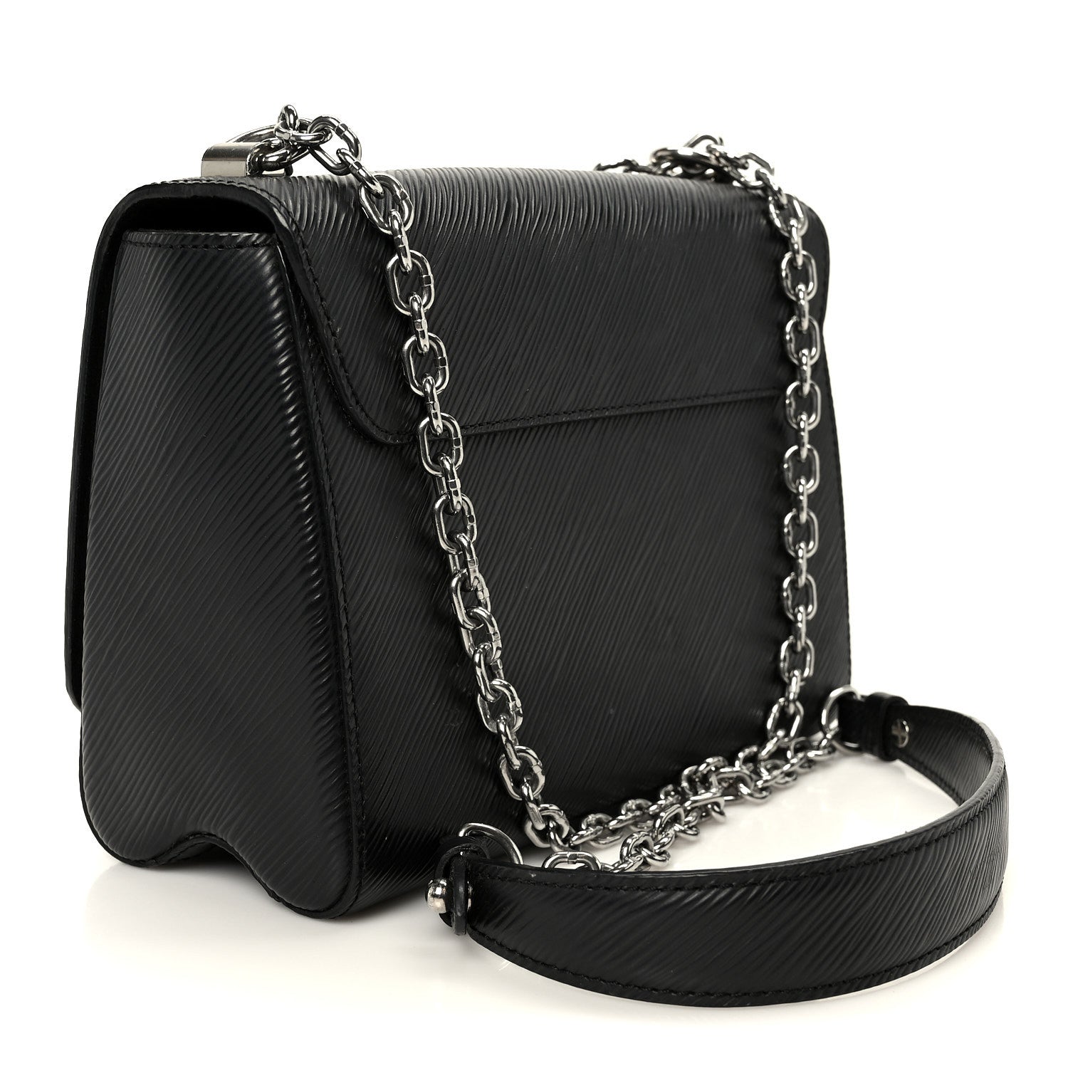Louis Vuitton Epi Twist Shoulder Bag MM Black