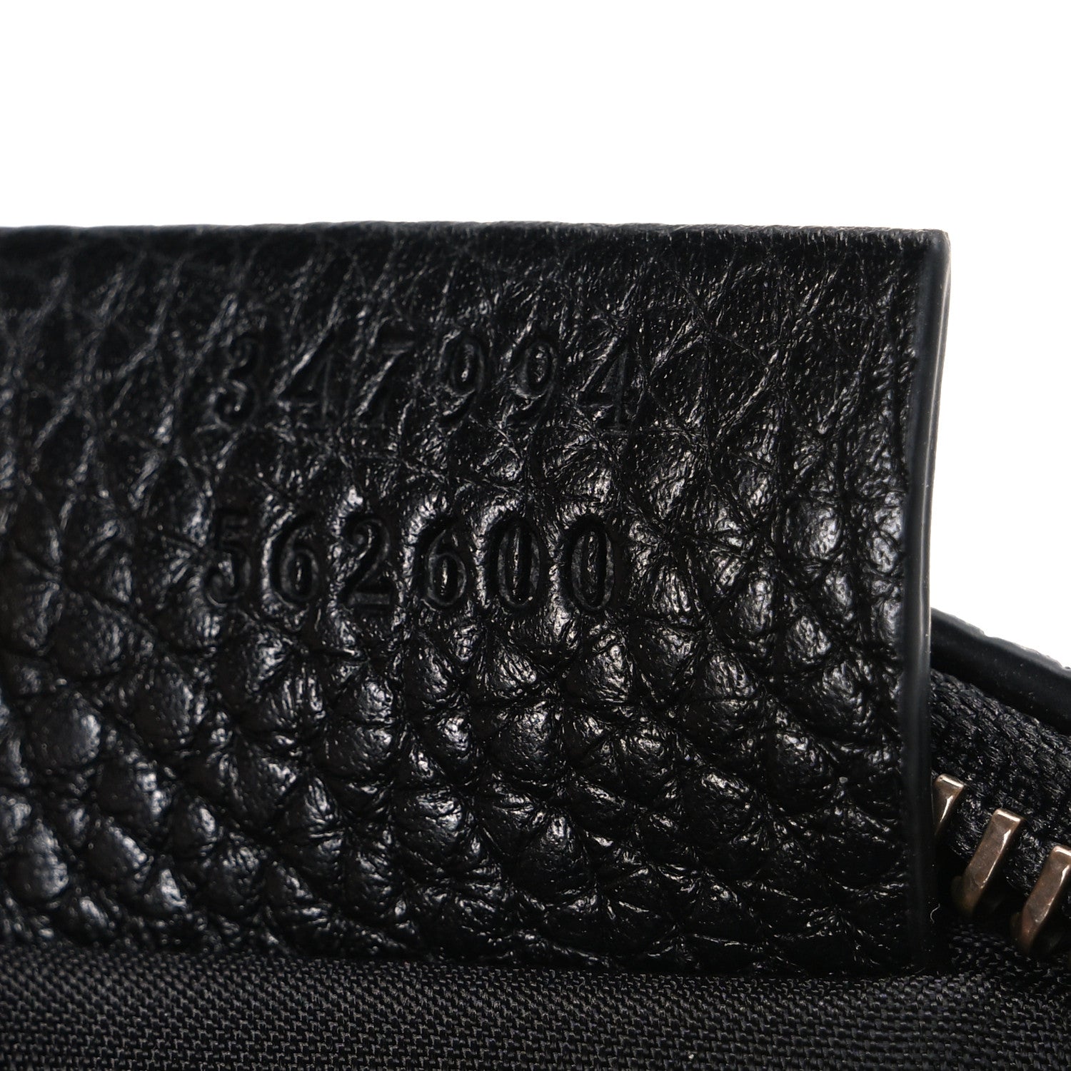 Gucci Pebbled Calfskin Mini Soho Disco Bag Black