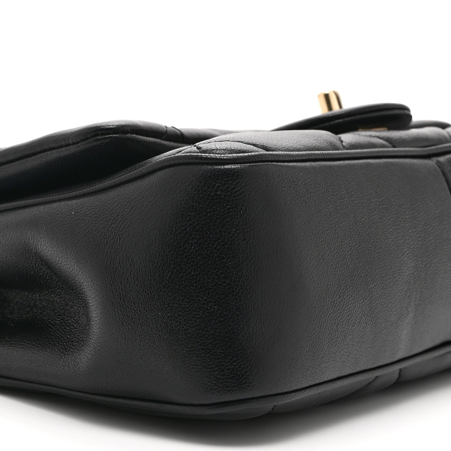 Chanel Lambskin Quilted Small Easy Carry Flap Black