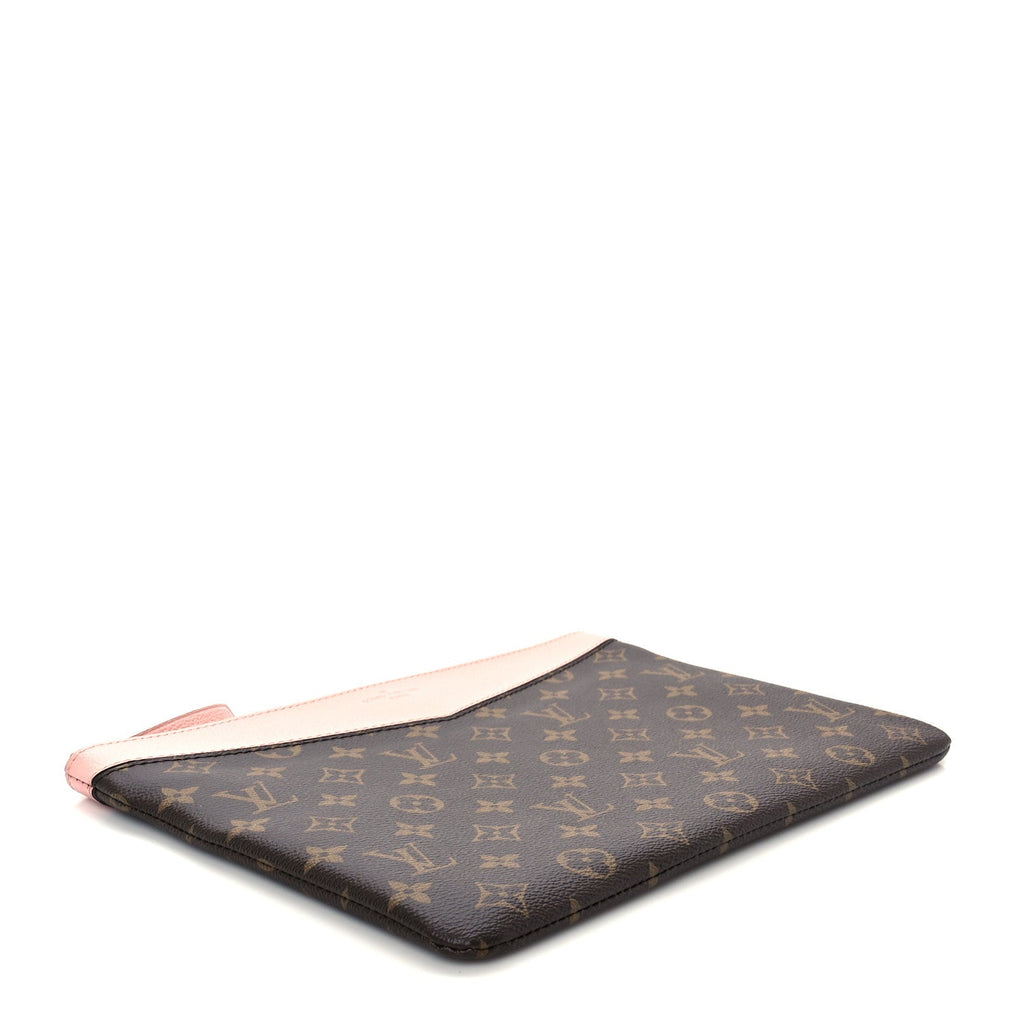 Louis Vuitton Monogram Daily Pouch Rose Poudre
