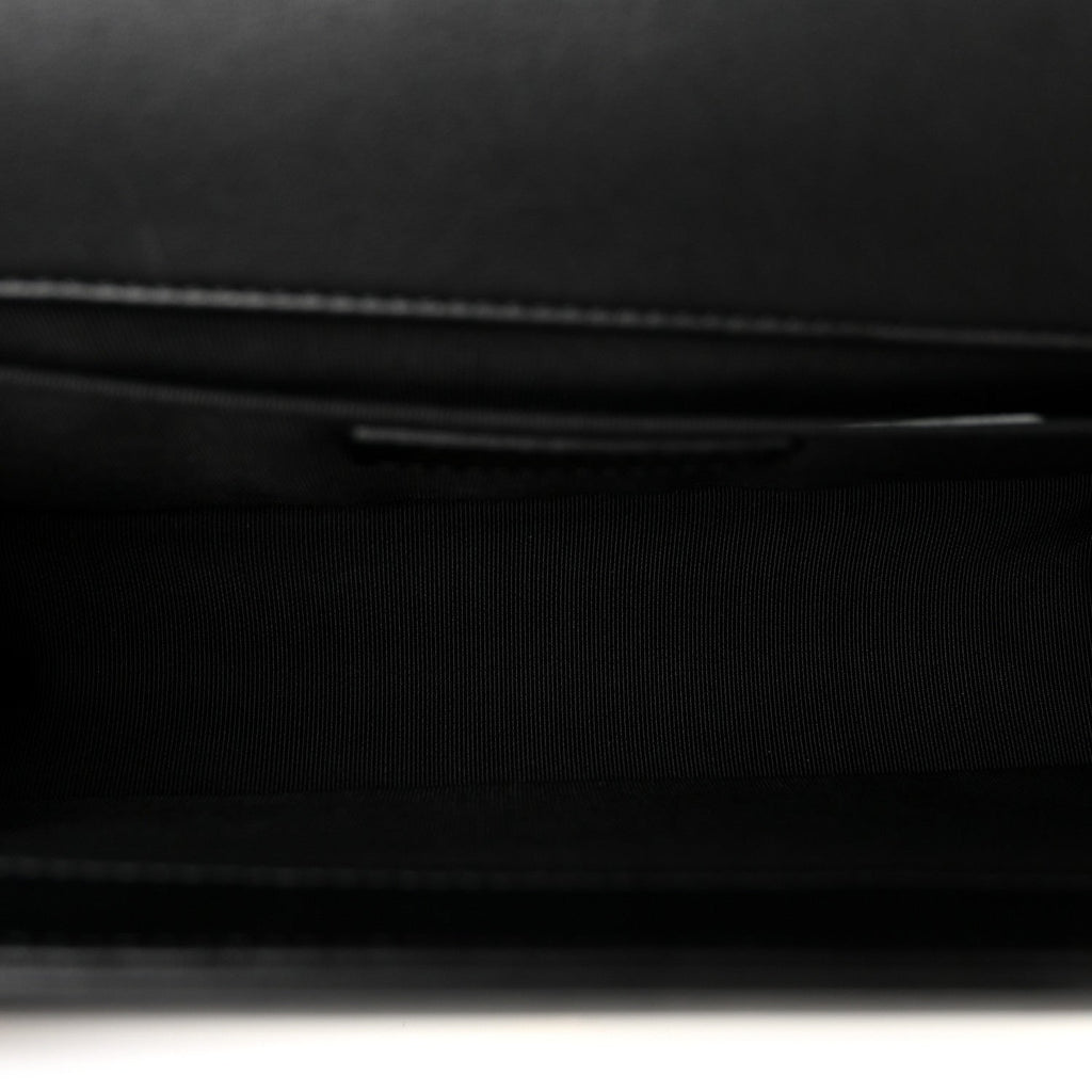 Chanel Calfskin Quilted Medium Boy Flap Black