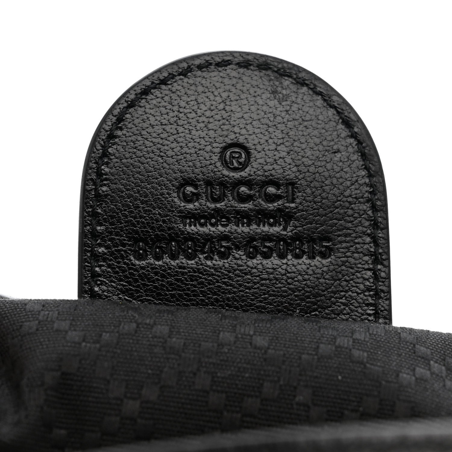 Gucci Denim GG Monogram Web Small Giglio Tote Black