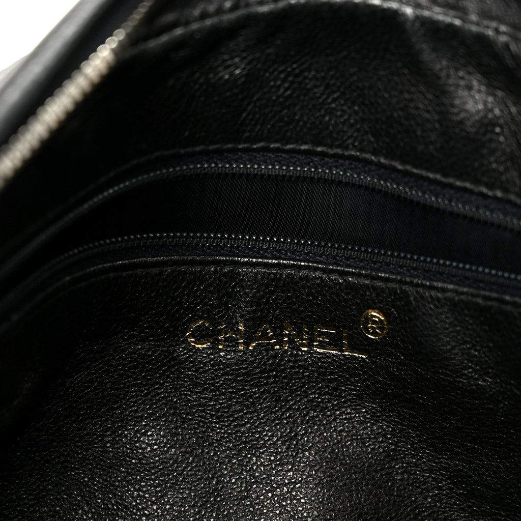Chanel Caviar Quilted Camera Case Black