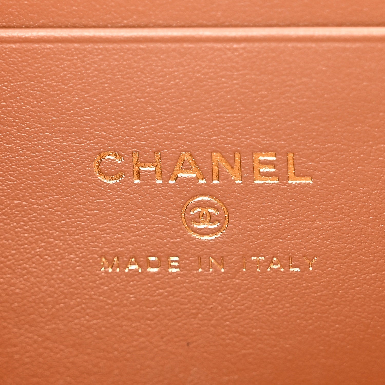 Chanel Caviar Quilted Top Handle Slim Vanity With Chain Brown