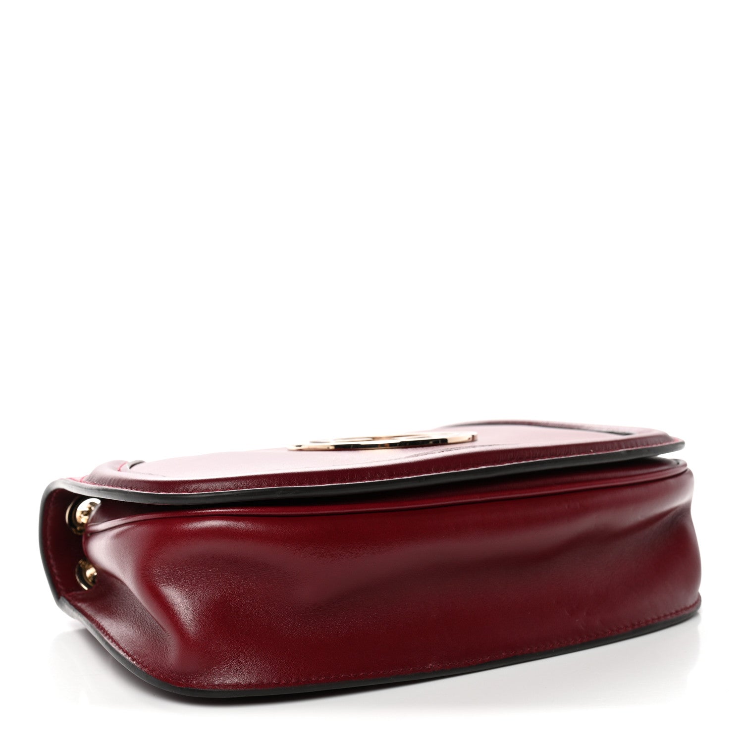 Gucci Calfskin Blondie Medium Shoulder Bag Dark Red