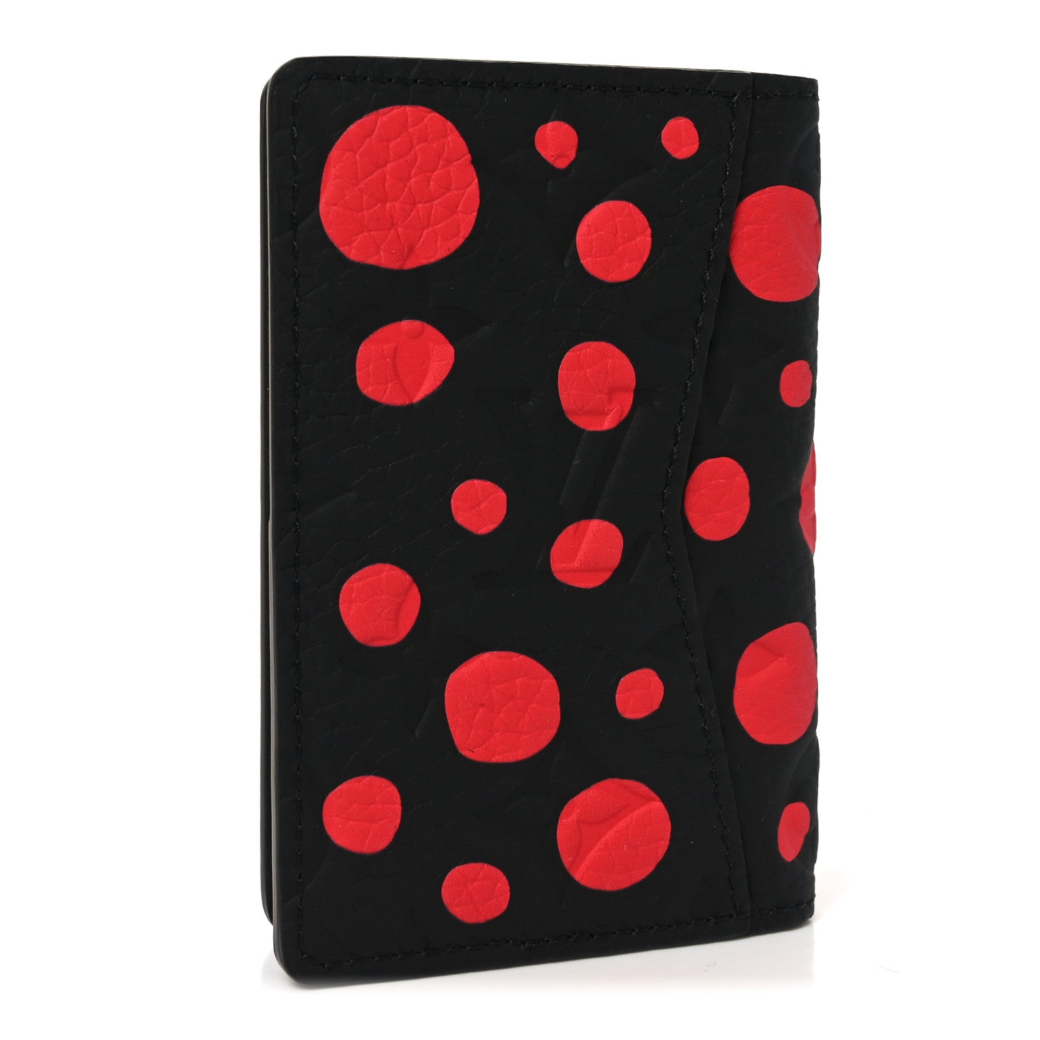 Louis Vuitton LV X YK Empreinte Pocket Organizer Black Red