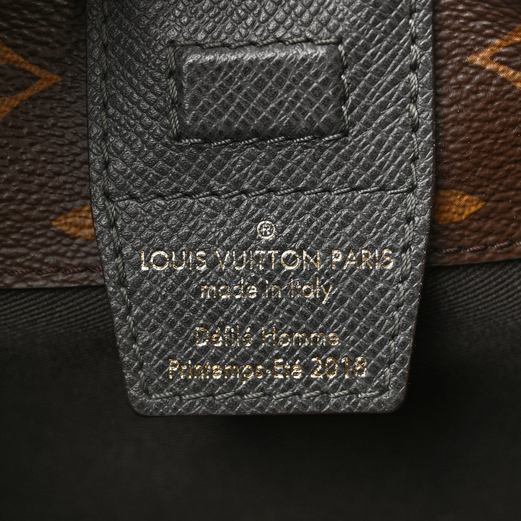 Louis Vuitton Monogram Small Outdoor Pouch Pacific Blue