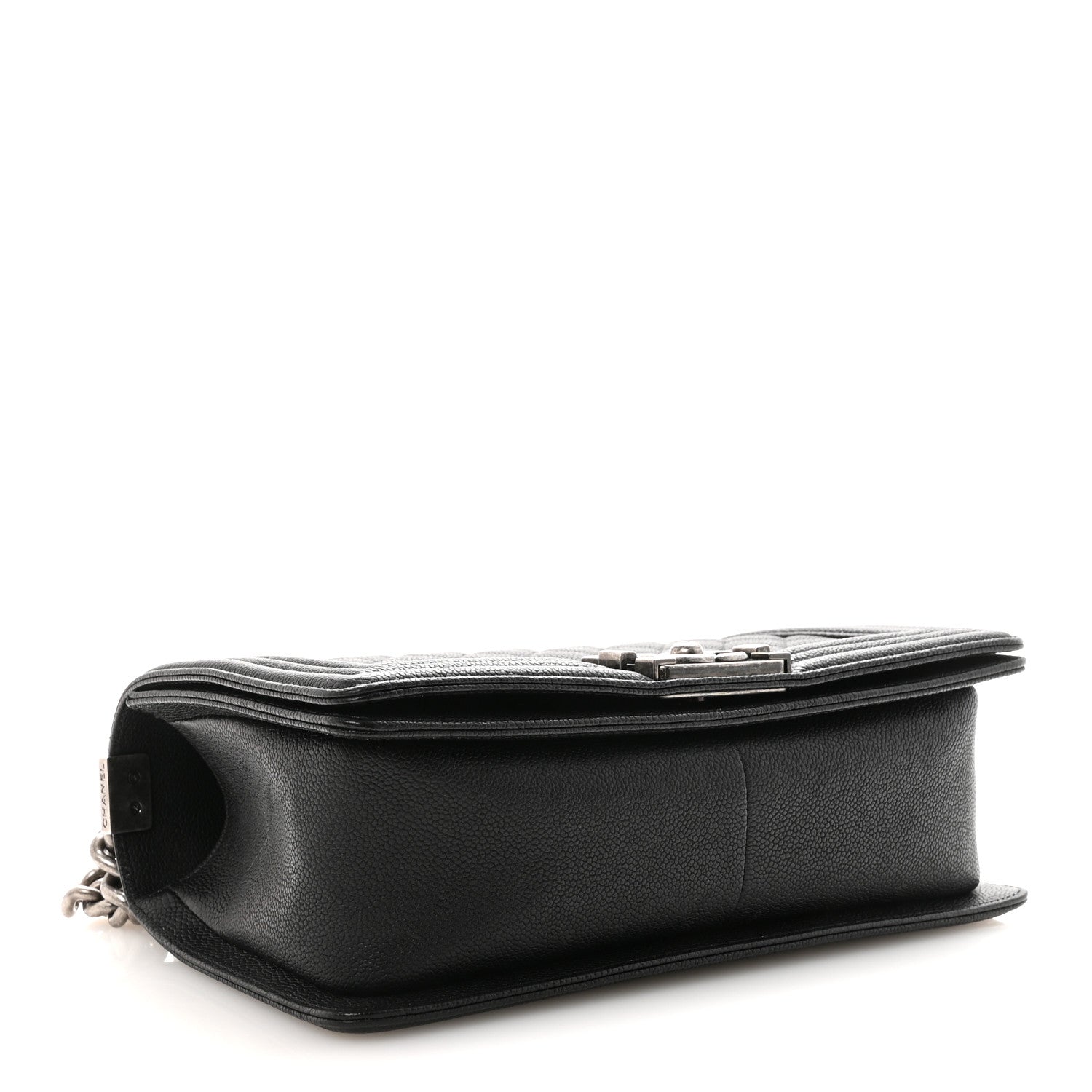 Chanel Caviar Quilted Medium Boy Flap Black