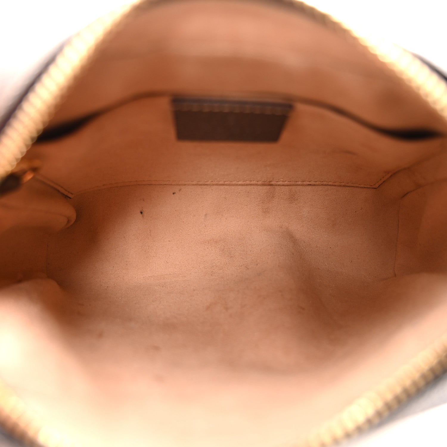 Gucci GG Supreme Monogram Web Mini Ophidia Shoulder Bag Brown