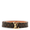 Louis Vuitton Mini Monogram 25mm LV Initiales 80 32 Belt
