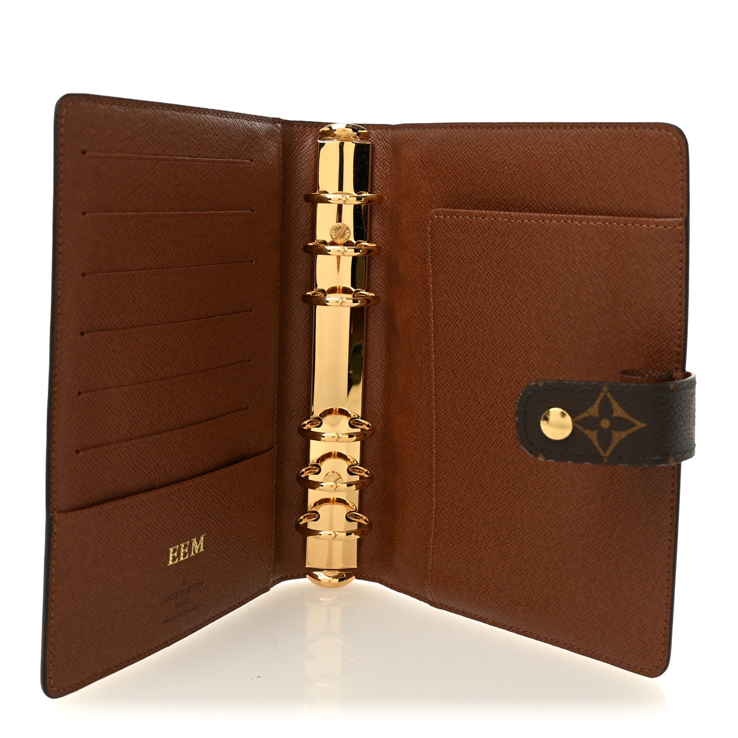 Louis Vuitton Monogram Medium Ring Agenda Cover