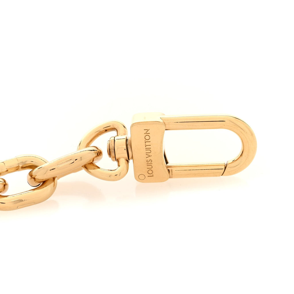 Louis Vuitton Pochette Metis East West Chain Strap Gold