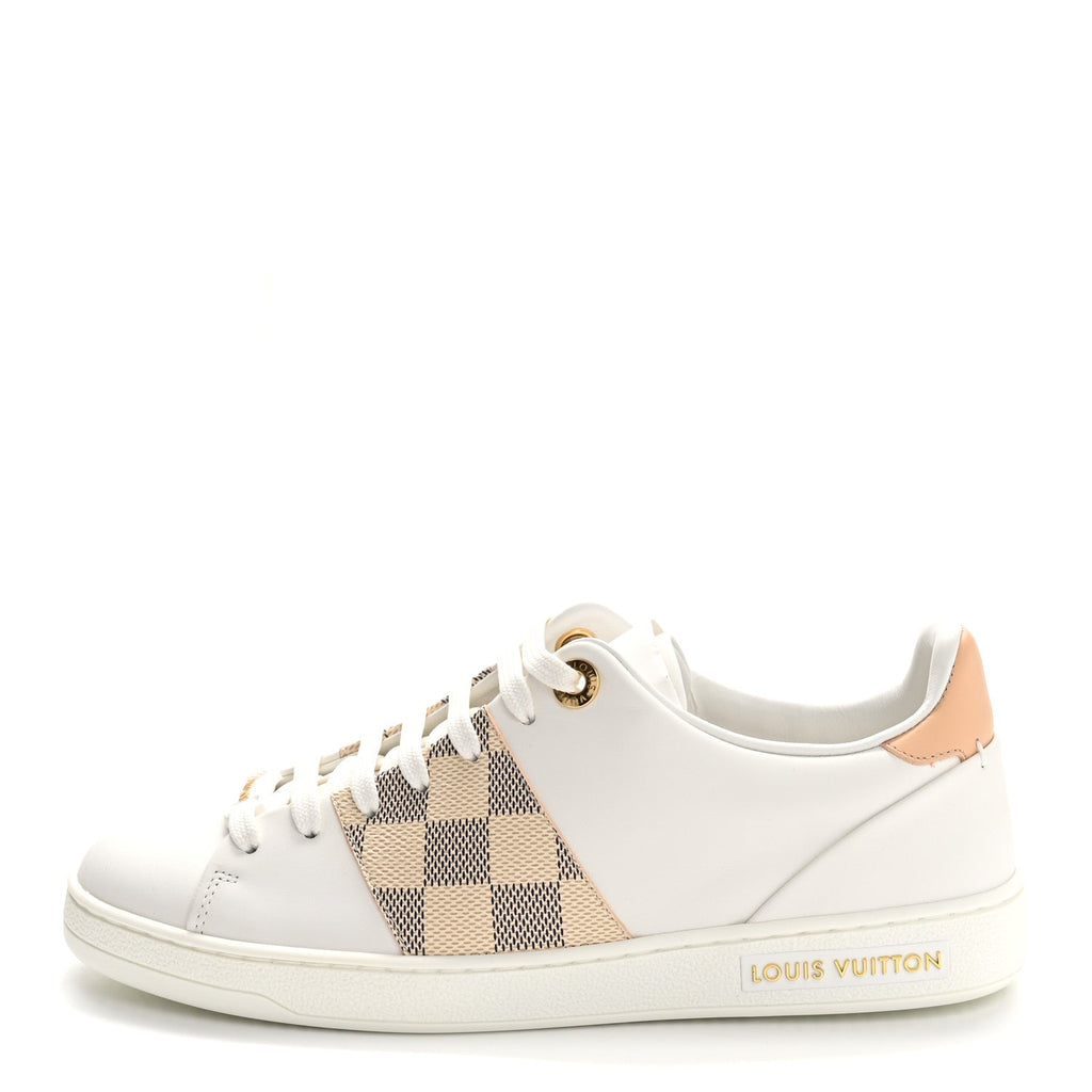 Louis Vuitton Damier Azur Front Row Sneaker 36 White