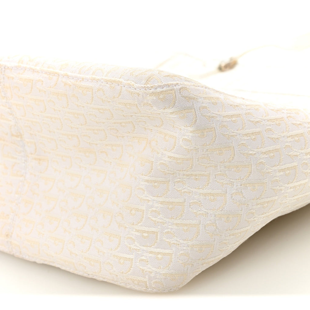 Christian Dior Monogram Tote White