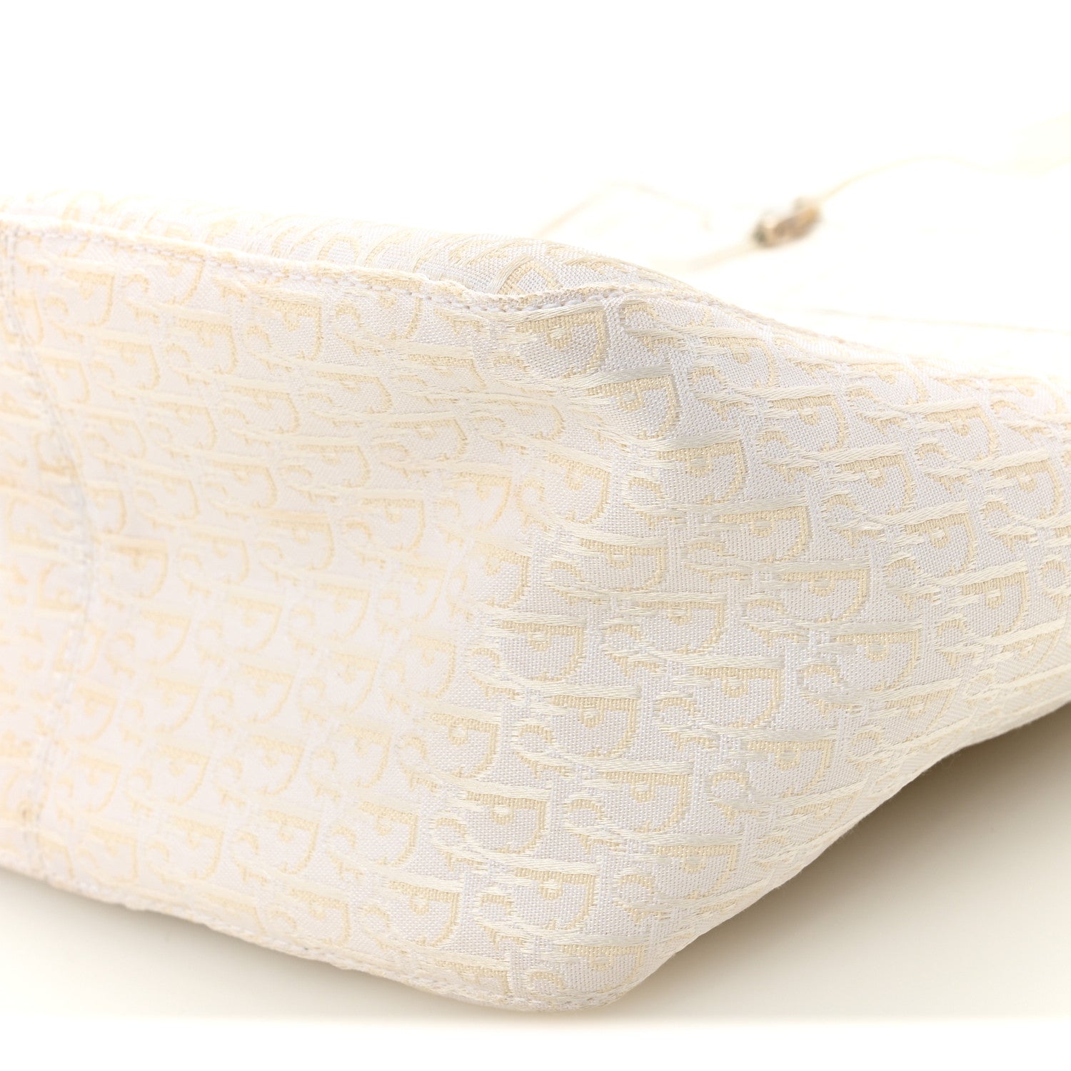 Christian Dior Monogram Tote White
