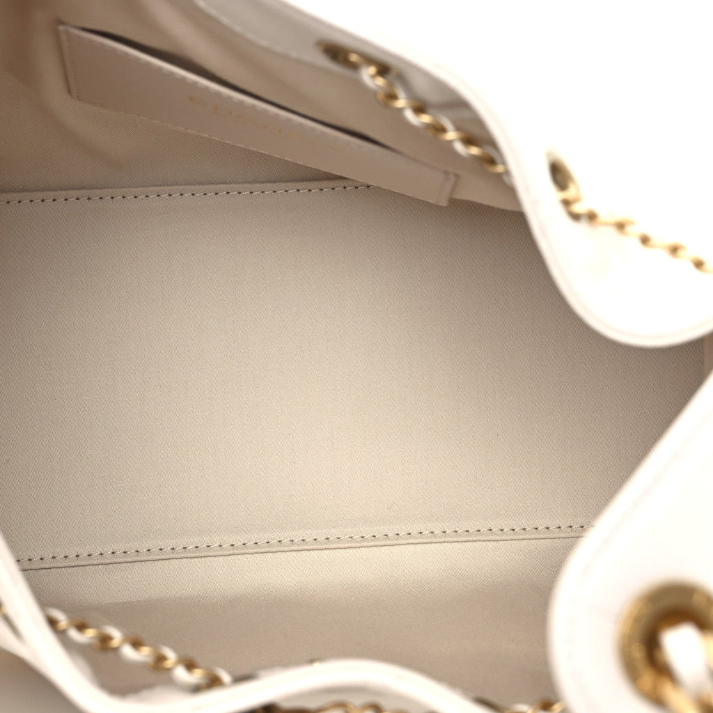 Chanel Caviar Quilted Small Chanel 25 Handbag White