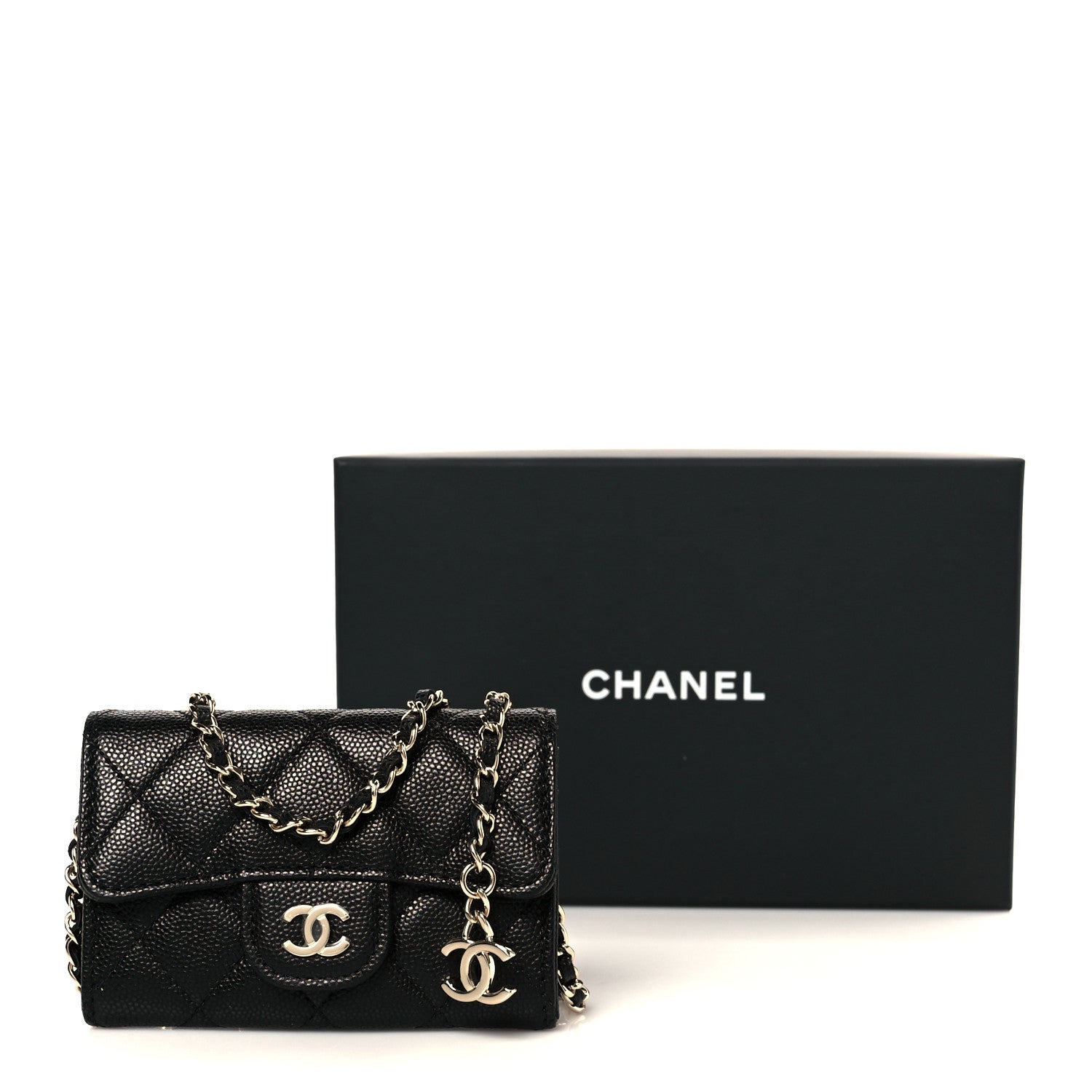 Chanel Caviar Quilted Belt Bag Black