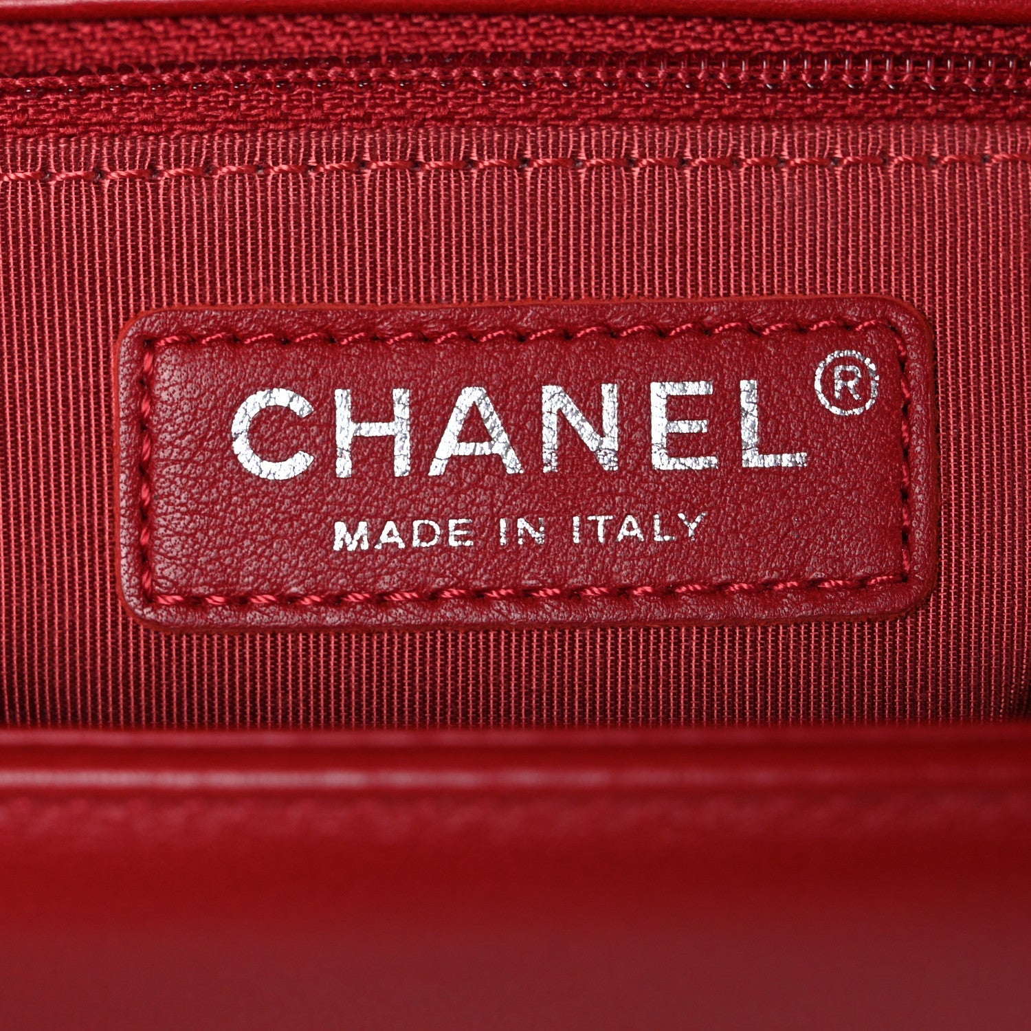 Chanel Lambskin Quilted New Medium Boy Flap Red