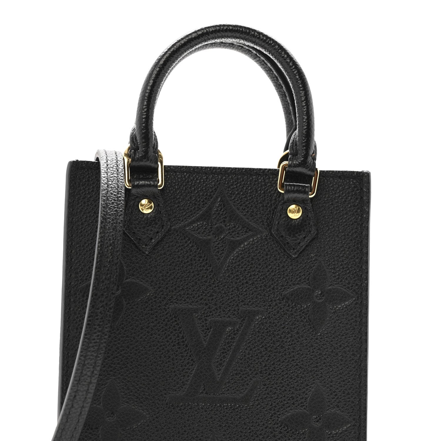 Louis Vuitton Empreinte Monogram Giant Petit Sac Plat Black