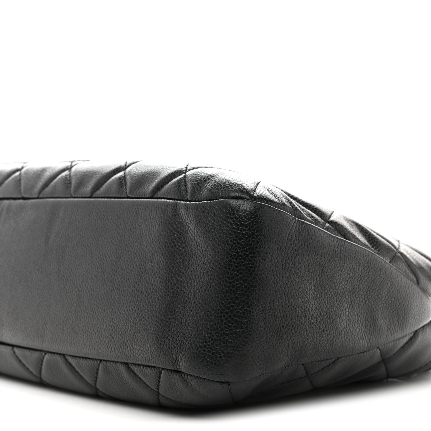 Chanel Caviar Quilted CC Timeless Soft Tote Black
