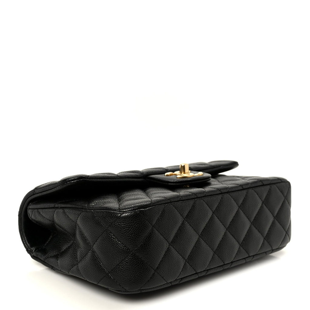 Chanel Caviar Quilted Small Handy CC Flap Black