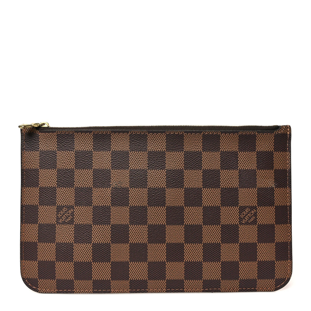 Louis Vuitton Damier Ebene Neverfull MM GM Pochette