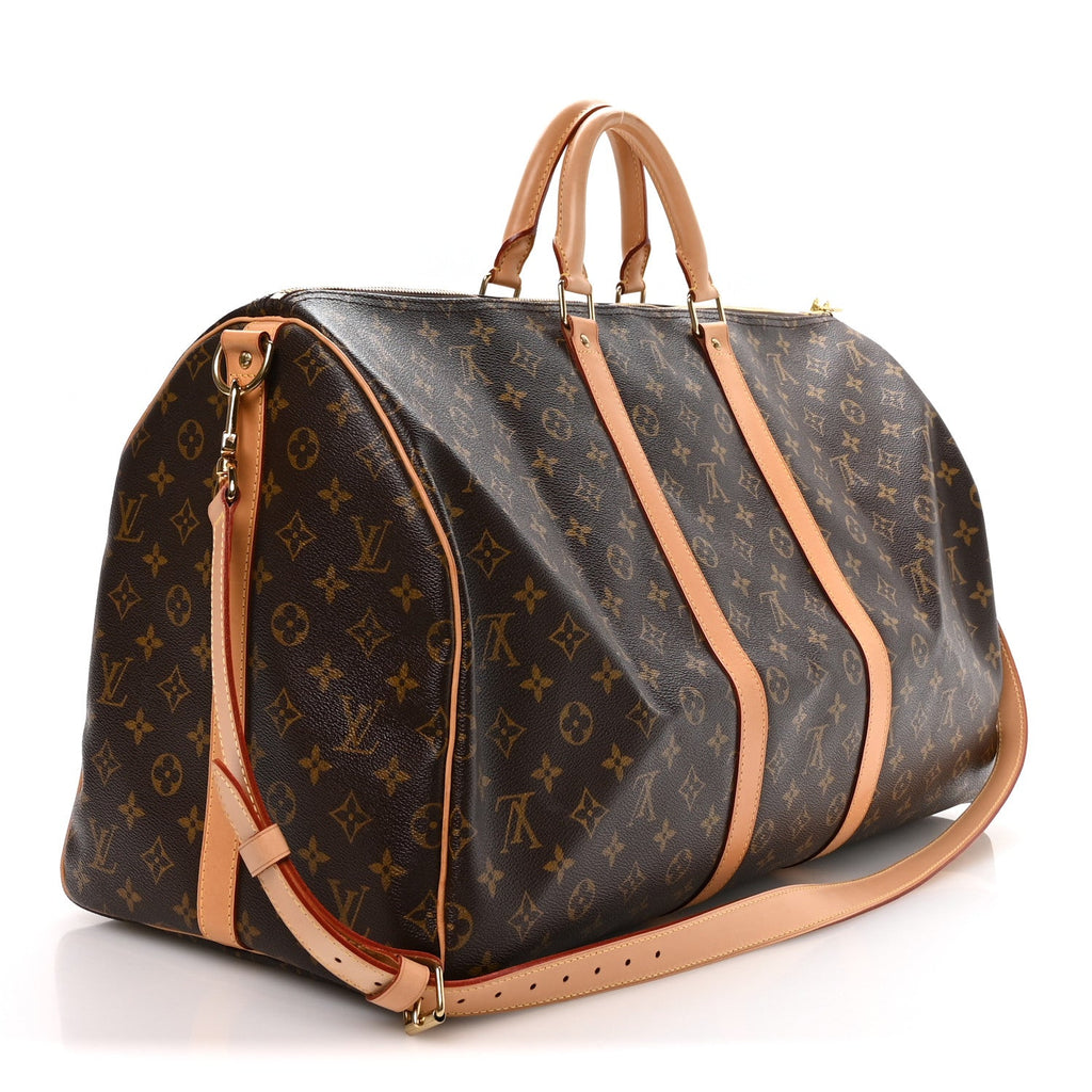 Louis Vuitton Monogram Keepall Bandouliere 55