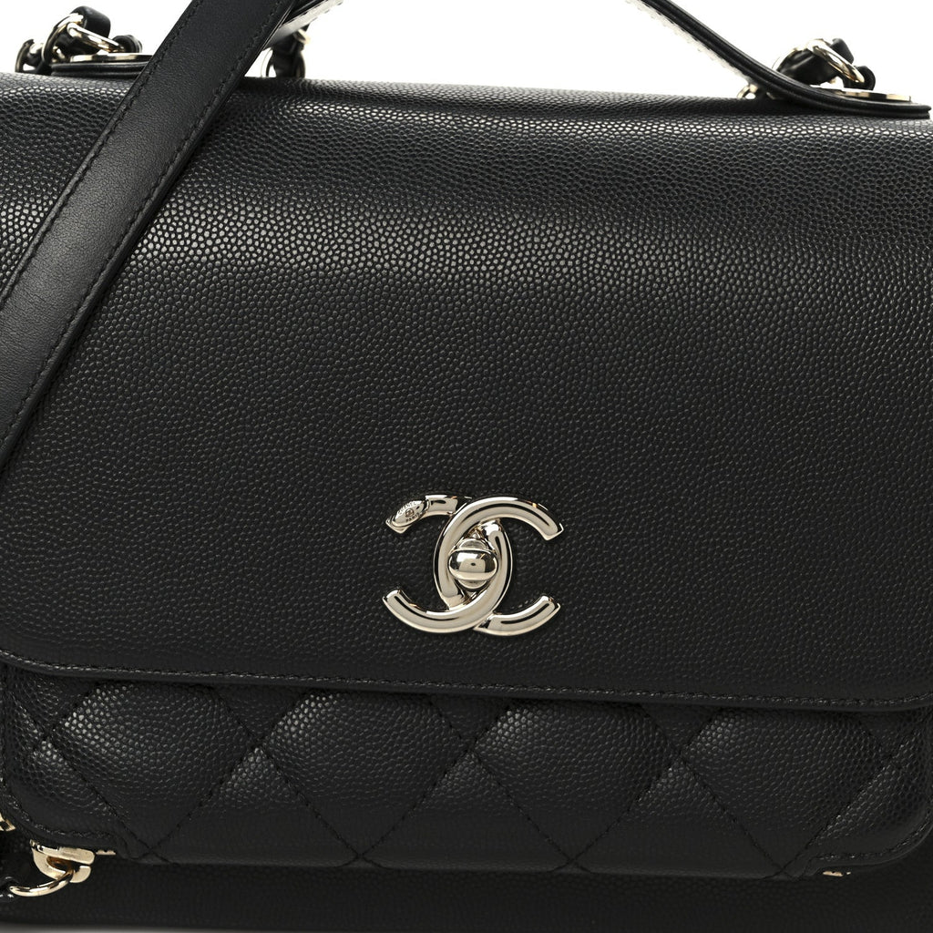 Chanel Caviar Quilted Medium Business Affinity Flap Black