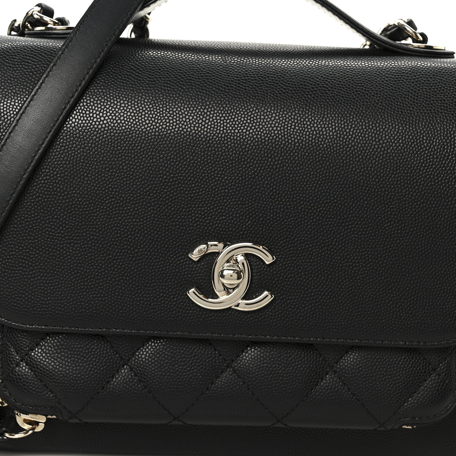 Chanel Caviar Quilted Medium Business Affinity Flap Black