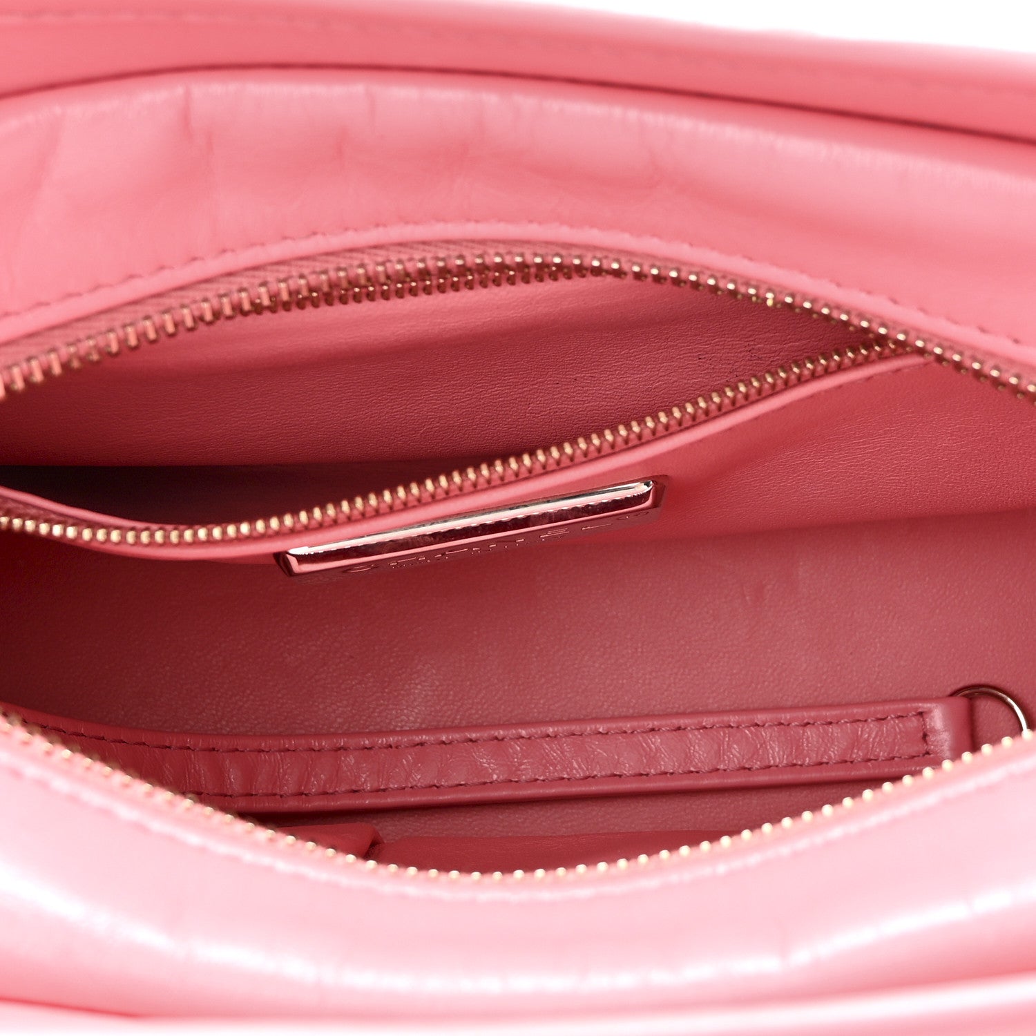 Chanel Snakeskin Small Gabrielle Hobo Pink