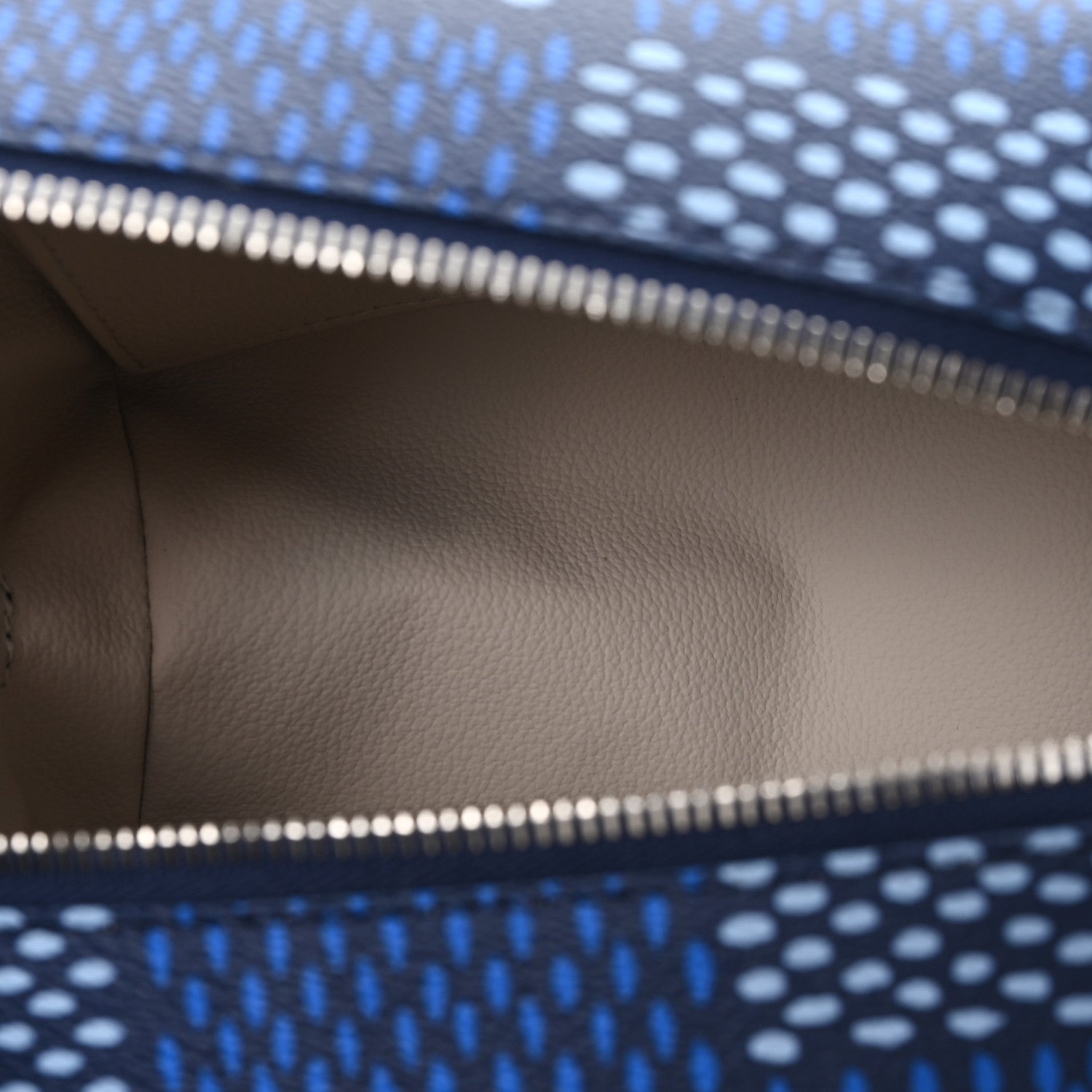 Louis Vuitton Damier Heritage Locker Dopp Kit Blue