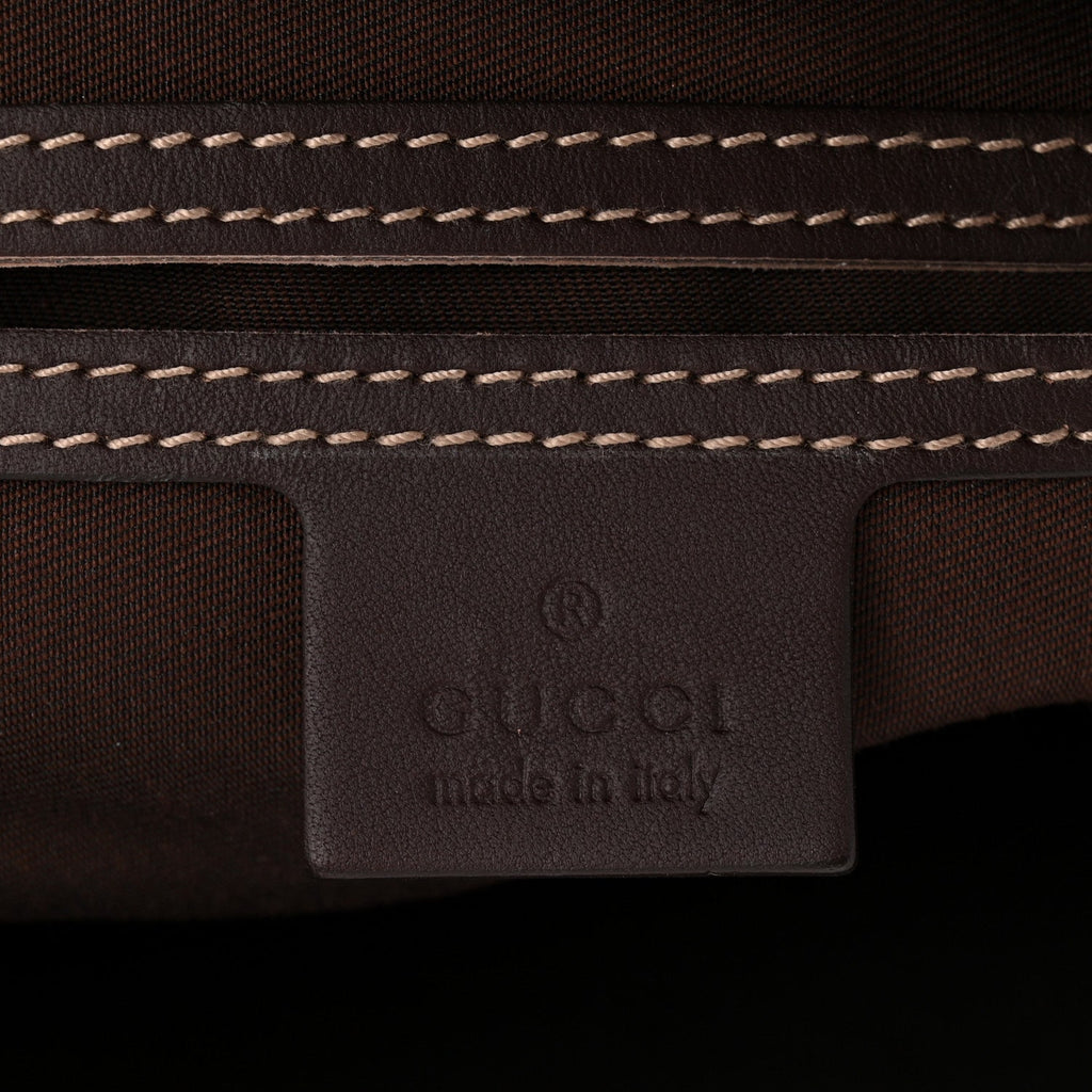 Gucci GG Plus Monogram Boston Carry On Duffle Bag Black