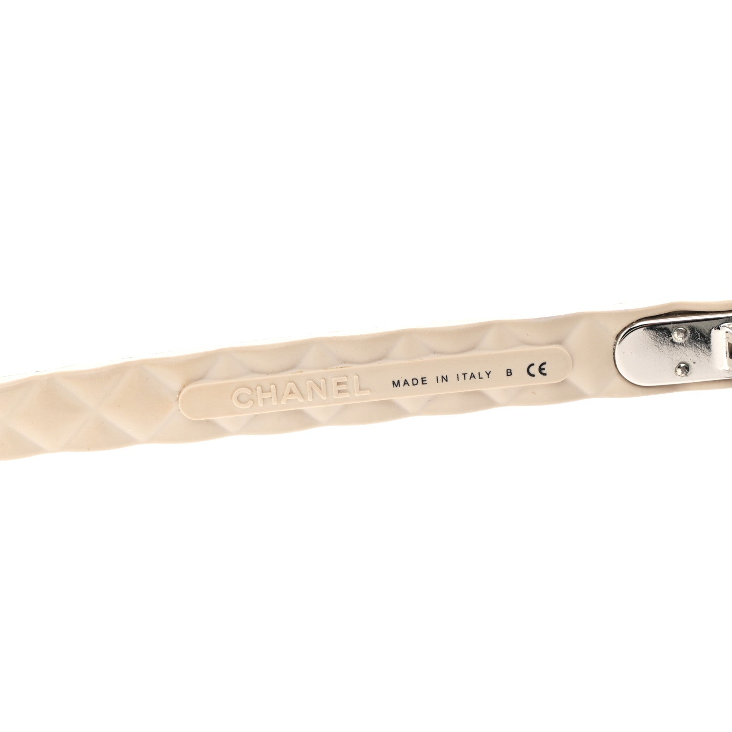Quilted CC Sunglasses 5288-Q Black Tan