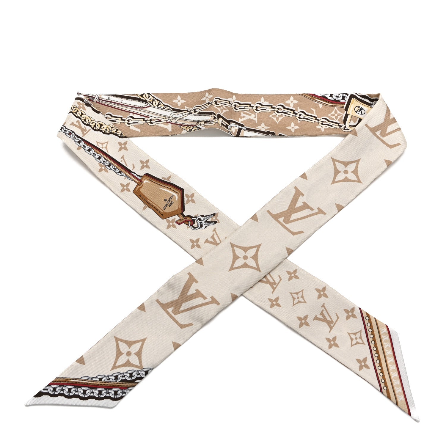 Louis Vuitton Silk Ultimate Monogram BB Bandeau Dune
