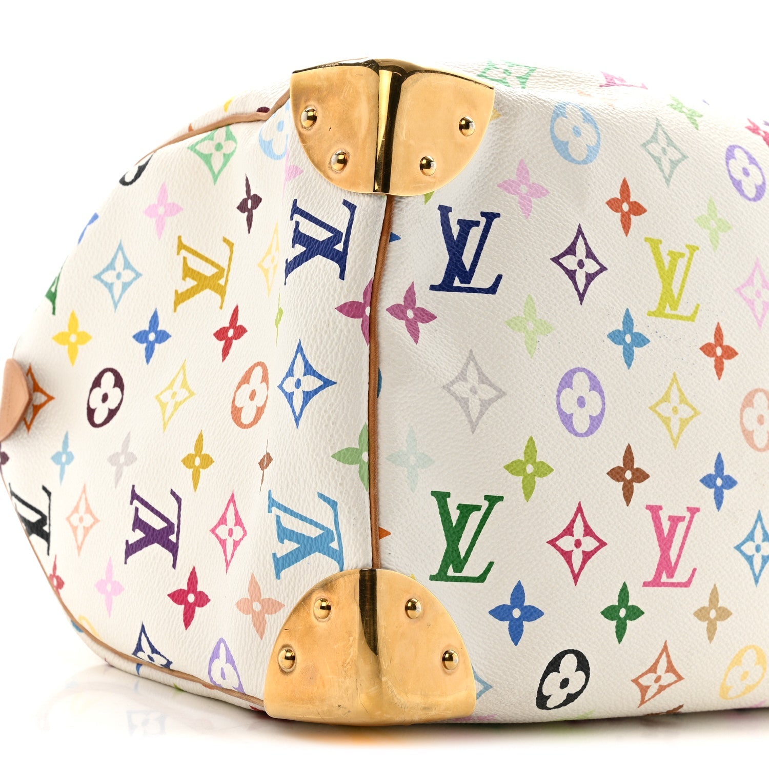 Louis Vuitton Monogram Multicolor Speedy 30 White