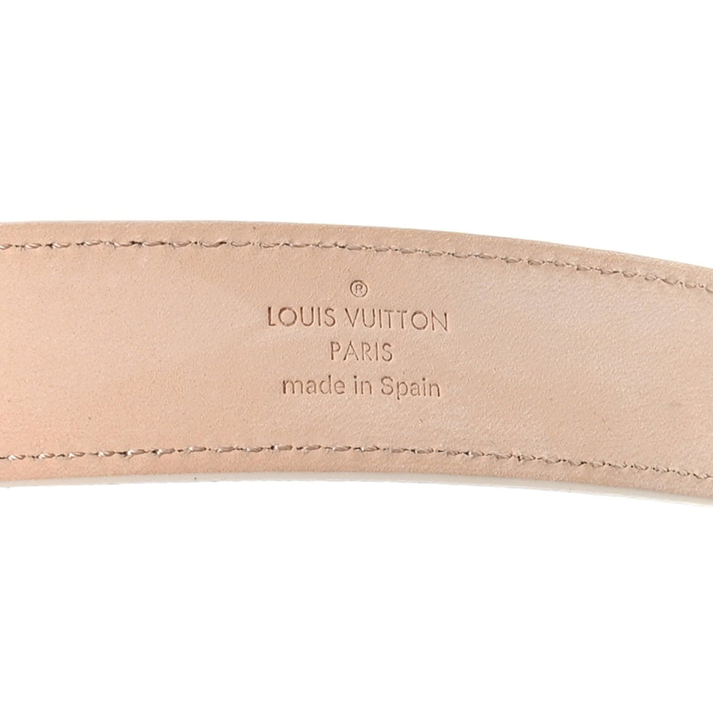 Louis Vuitton Monogram Multicolor 30mm Belt 90 36 White