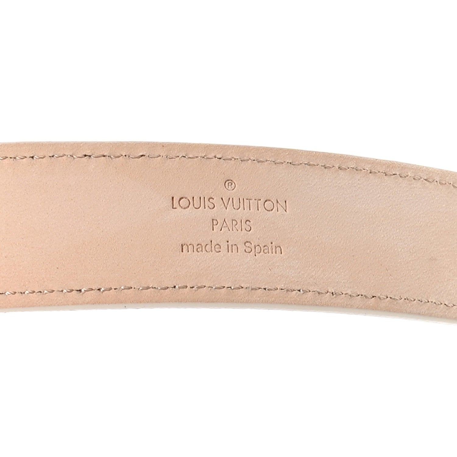 Louis Vuitton Monogram Multicolor 30mm Belt 90 36 White