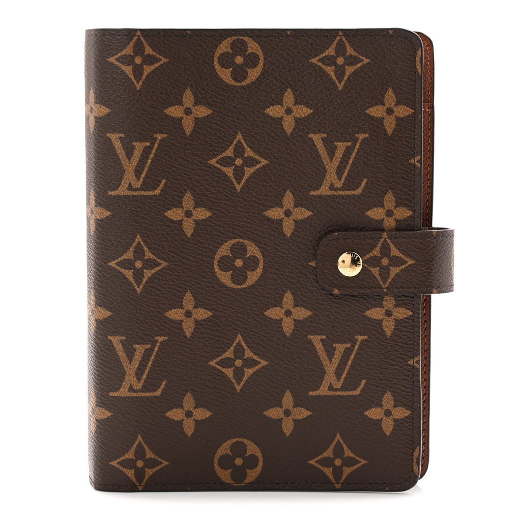 Louis Vuitton Monogram Medium Ring Agenda Cover