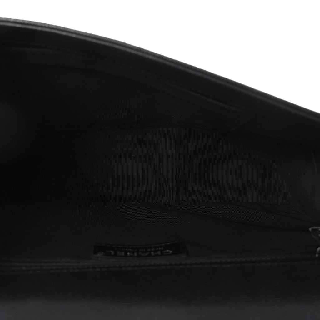 Chanel Caviar Quilted New Medium Boy Flap Black