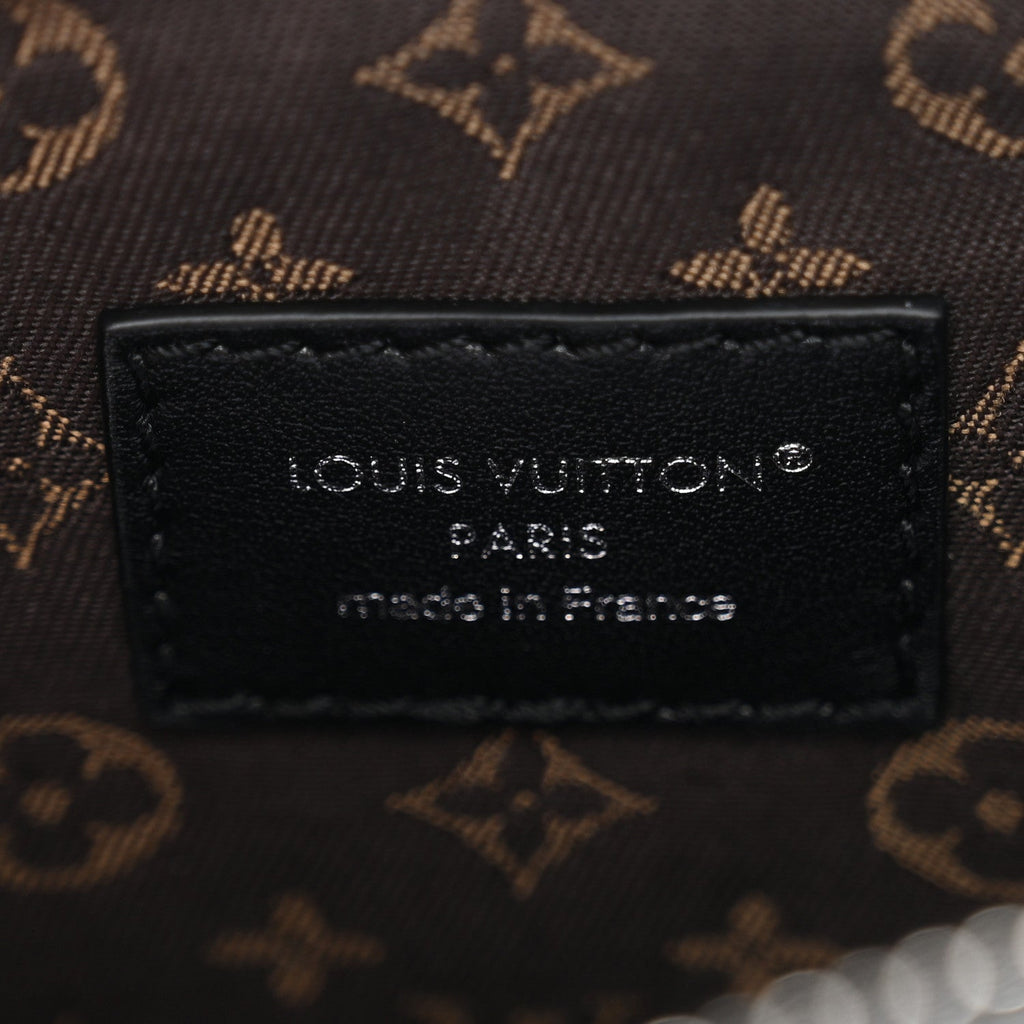 Louis Vuitton Pixel Lambskin LV Biker PM Black
