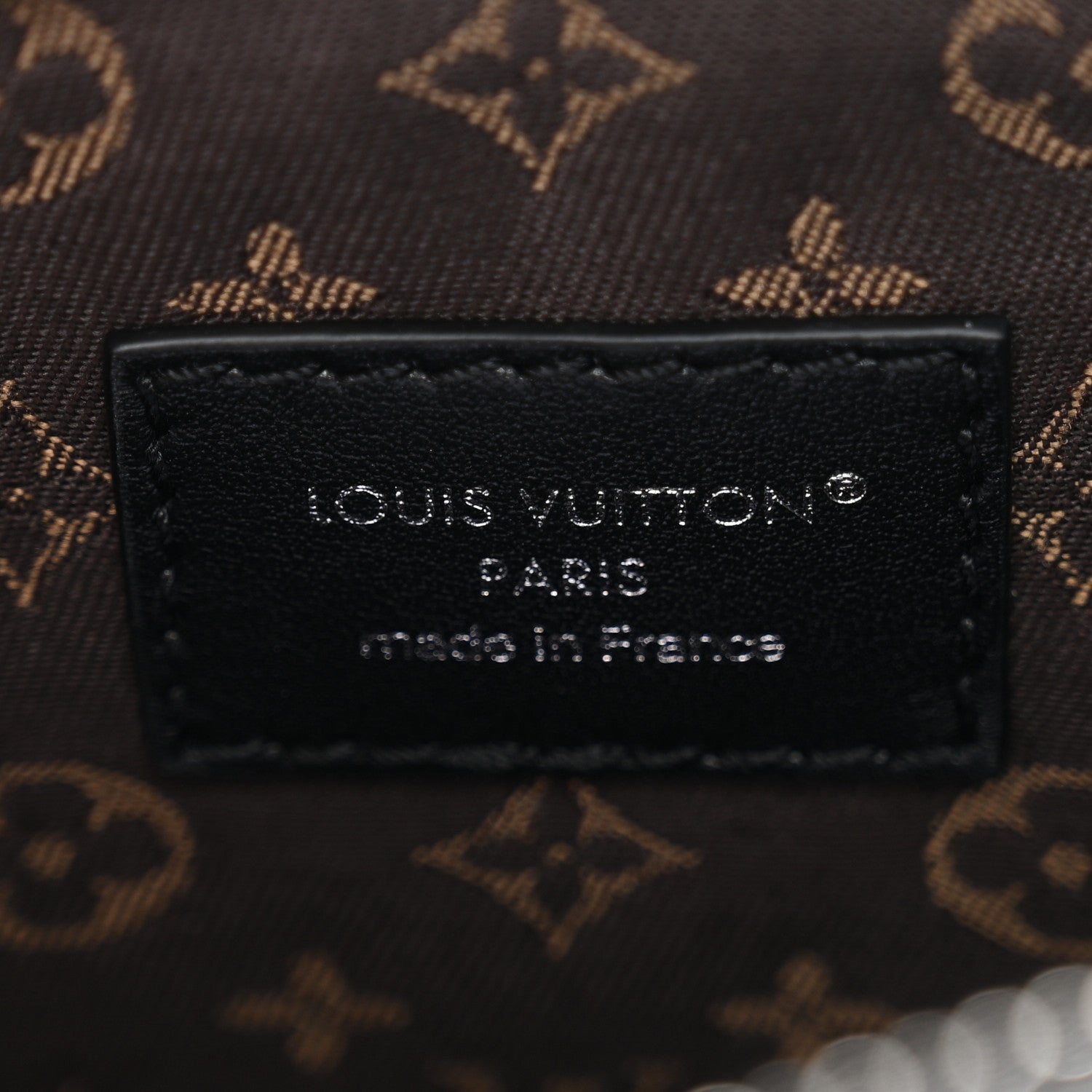 Louis Vuitton Pixel Lambskin LV Biker PM Black