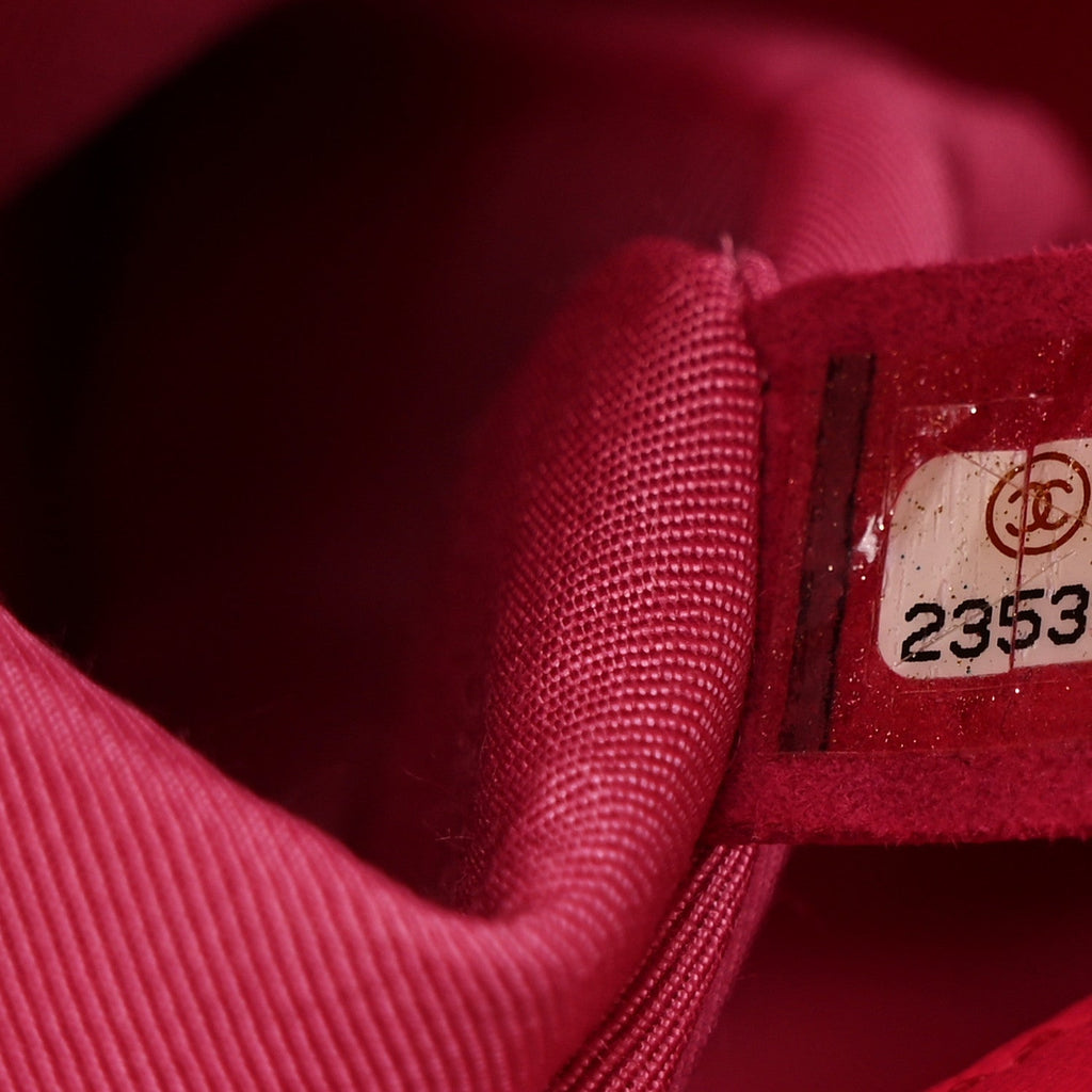 Chanel Lambskin Tweed Medium Boy Flap Fuchsia