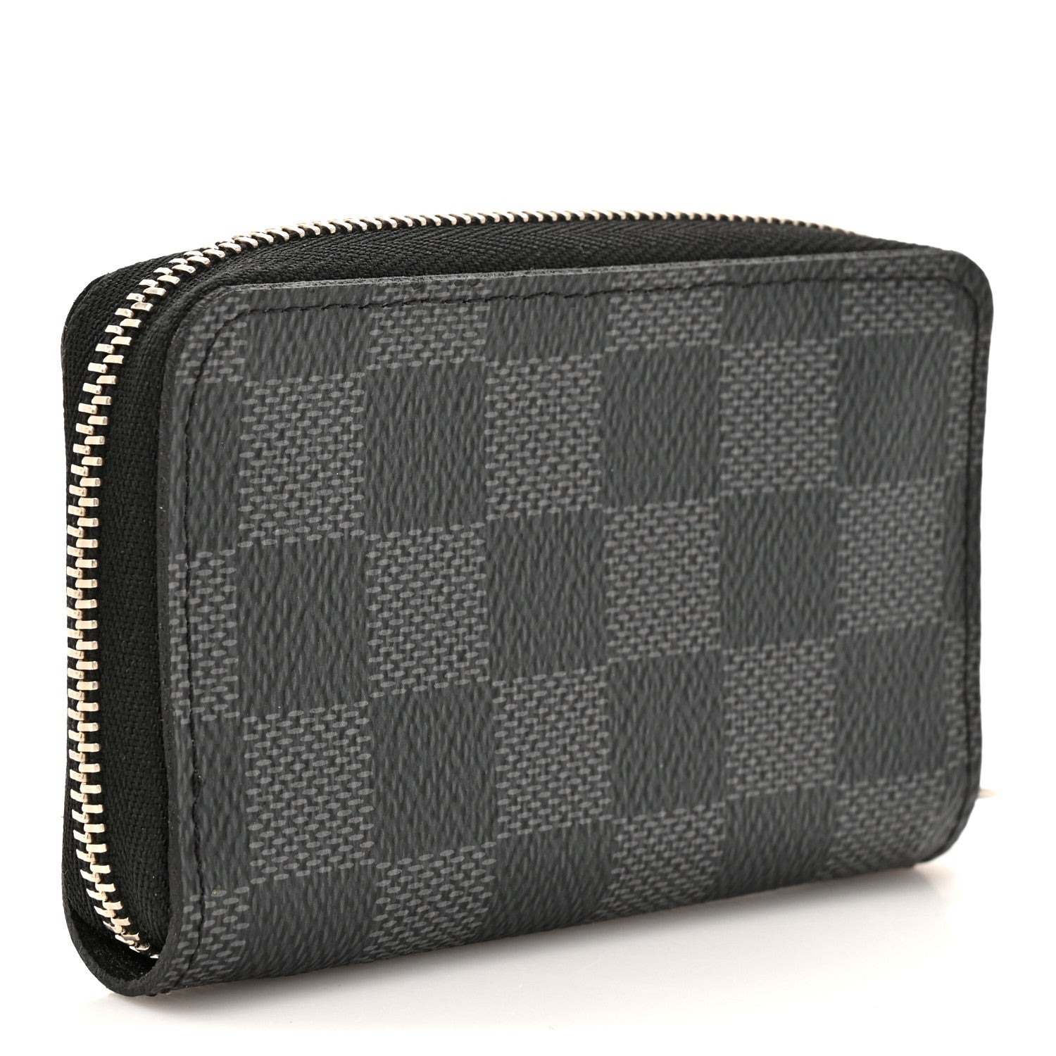 Louis Vuitton Damier Graphite Zippy Coin Purse Vertical