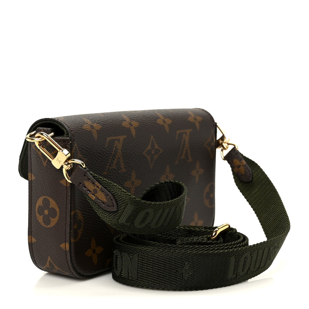 Louis Vuitton Monogram Felicie Strap & Go Kaki