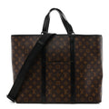 Louis Vuitton Monogram Macassar Weekend Tote GM