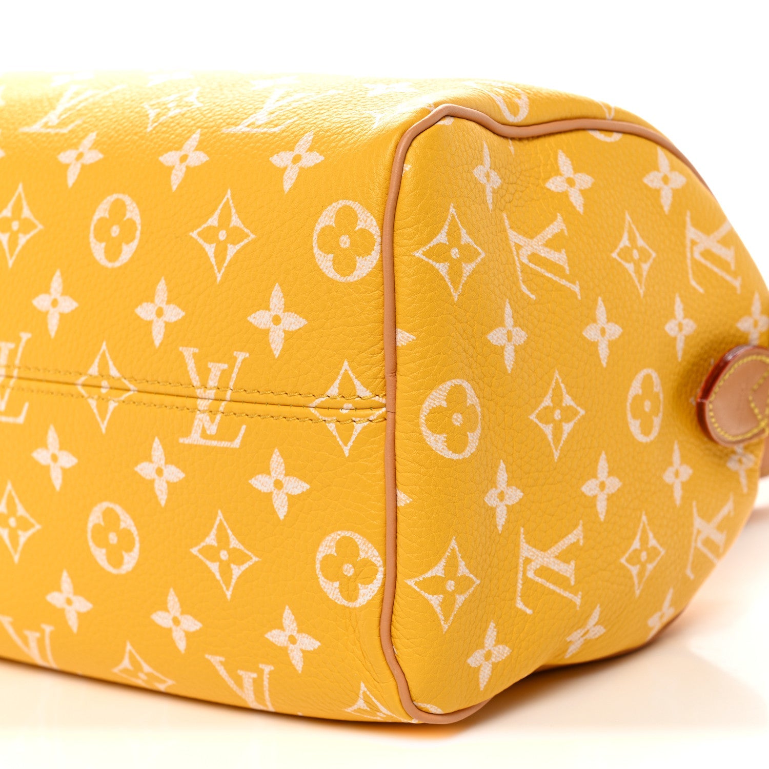 Louis Vuitton Calfskin Monogram Speedy P9 Bandouliere 25 Jaune Mat