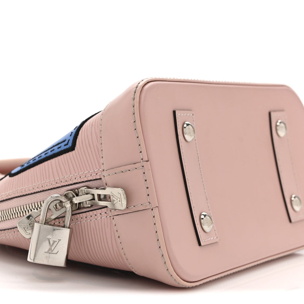 Louis Vuitton Epi Stickers Alma BB Rose Ballerine